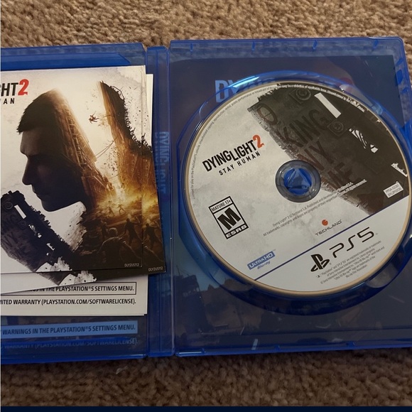 Brand new ps5 with a new controller and three games
